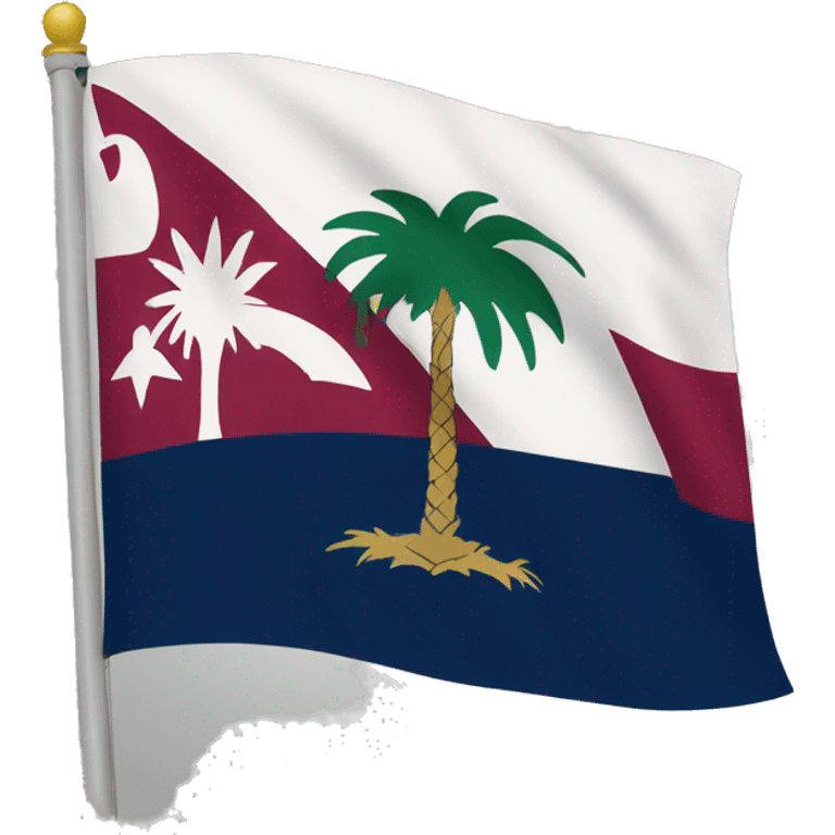 South Carolina Flag emoji