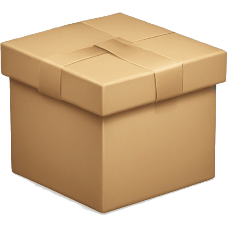 Beige surprise box emoji