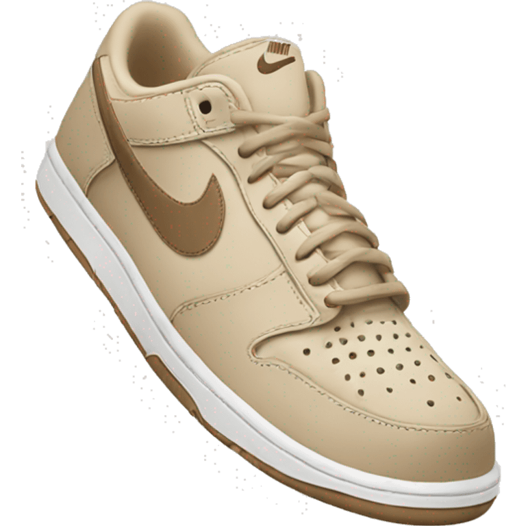 Beige Nike shoes  emoji