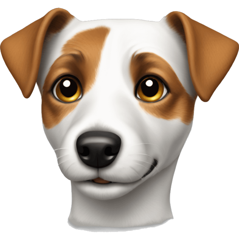 Jack Russell Terrier dog emoji