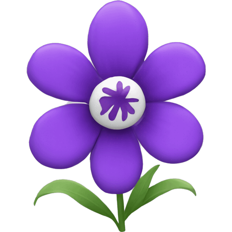 Flower that is purple emoji