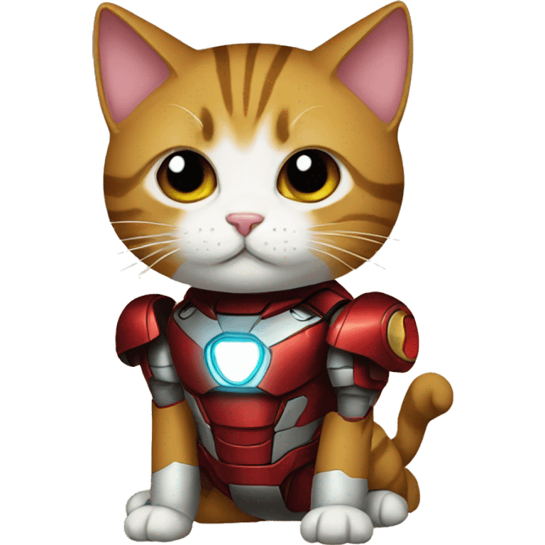 Iron man Cat emoji