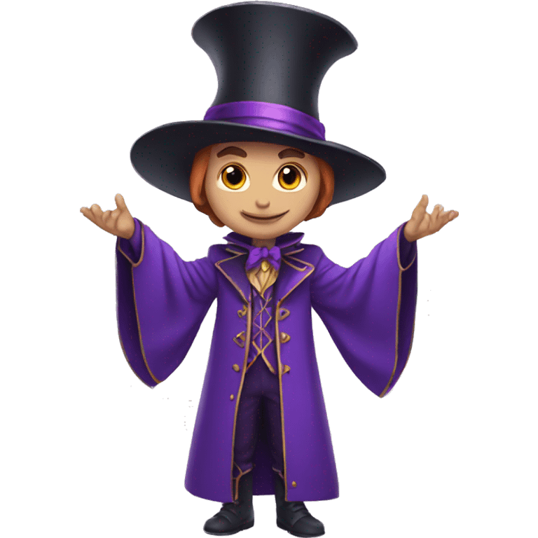 PURPLE MAGICIAN  emoji