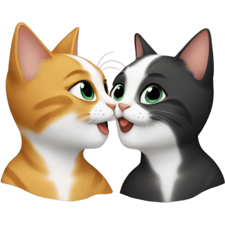 Cat kiss  emoji