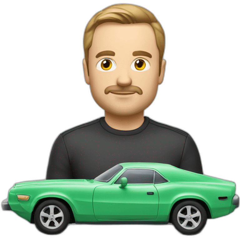 Sergey Stilov with car emoji