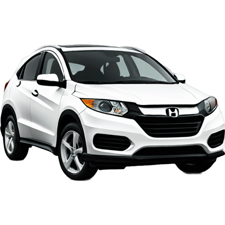 White Honda HRV emoji