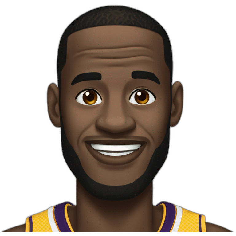 Lebron jams emoji