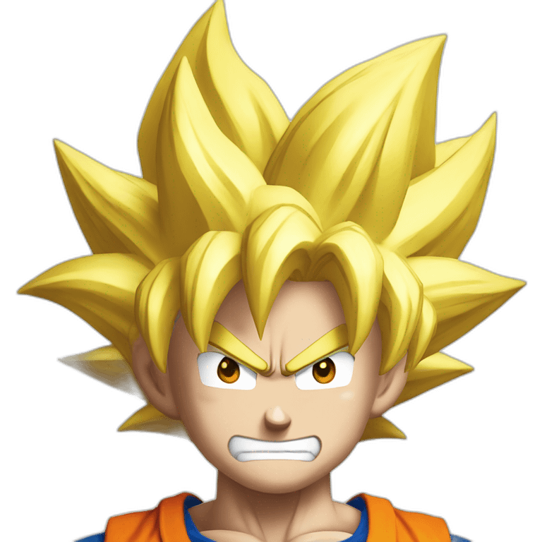 goku super Saiyan  emoji