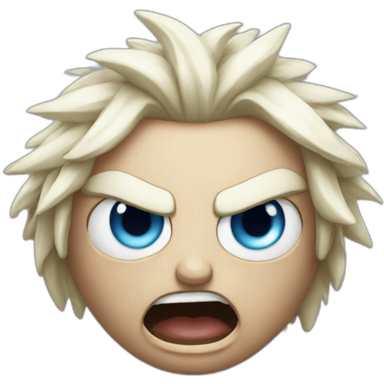 very angry snowflake emoji