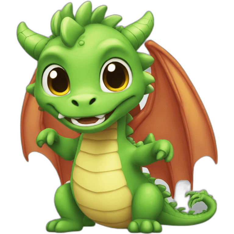 dragon cute emoji