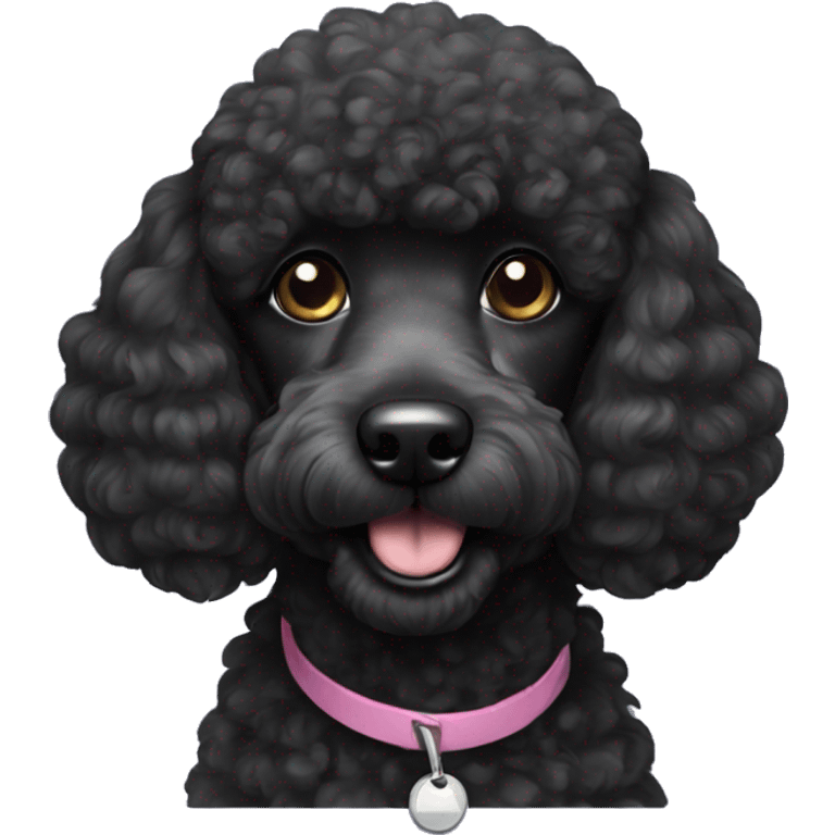 Black poodle emoji