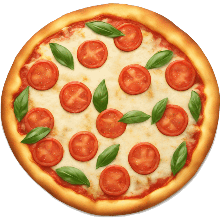 A pizza margherita  emoji