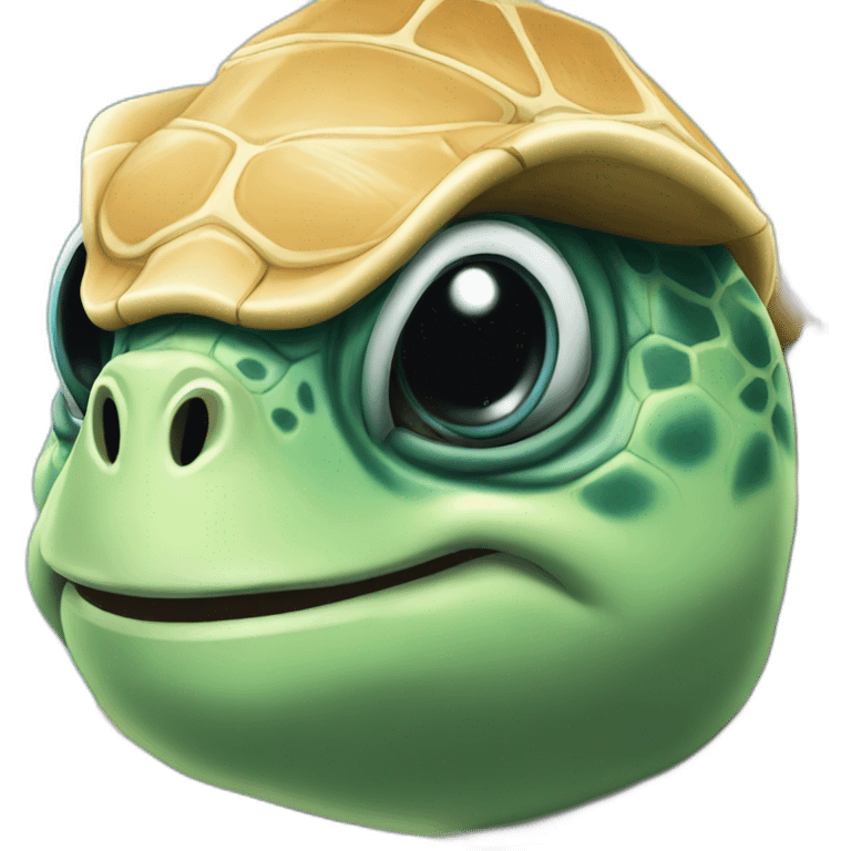 Tortuga beso emoji