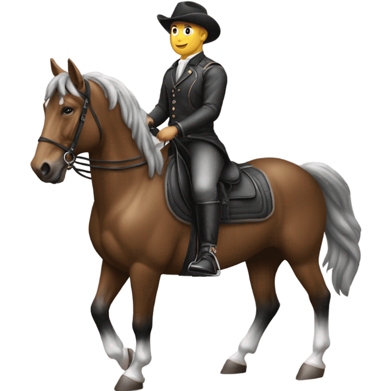 Horse rider emoji