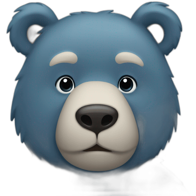 Blue Bear emoji