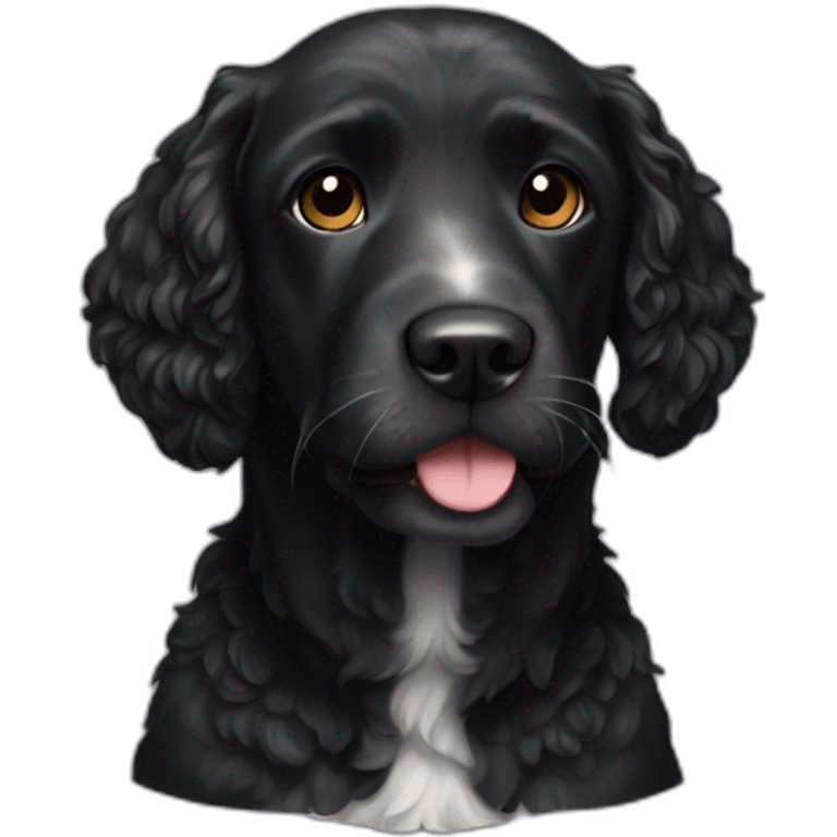 black water dog sambo emoji