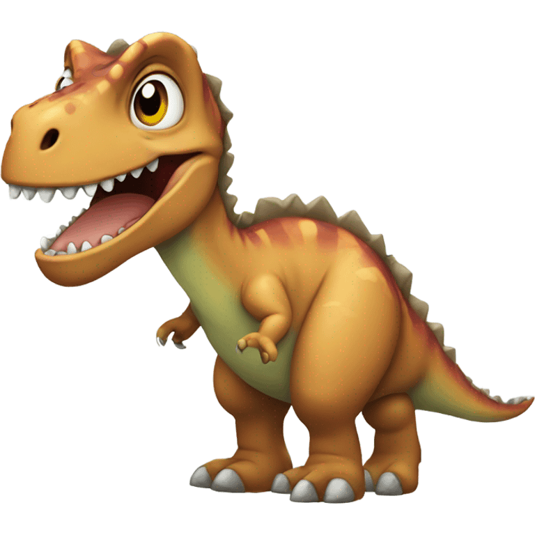 an autistic dinosaur  emoji