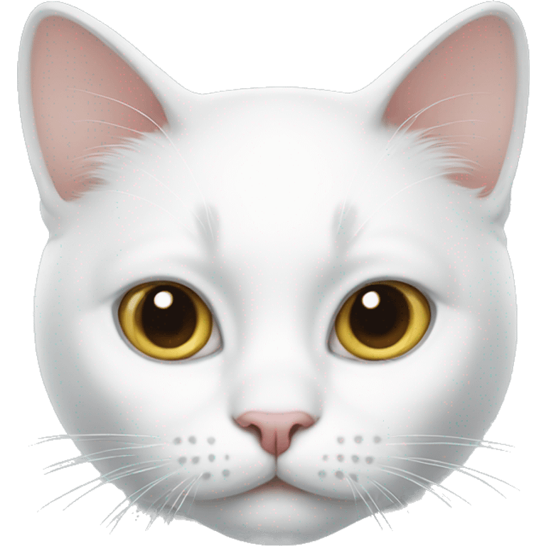 White cat emoji