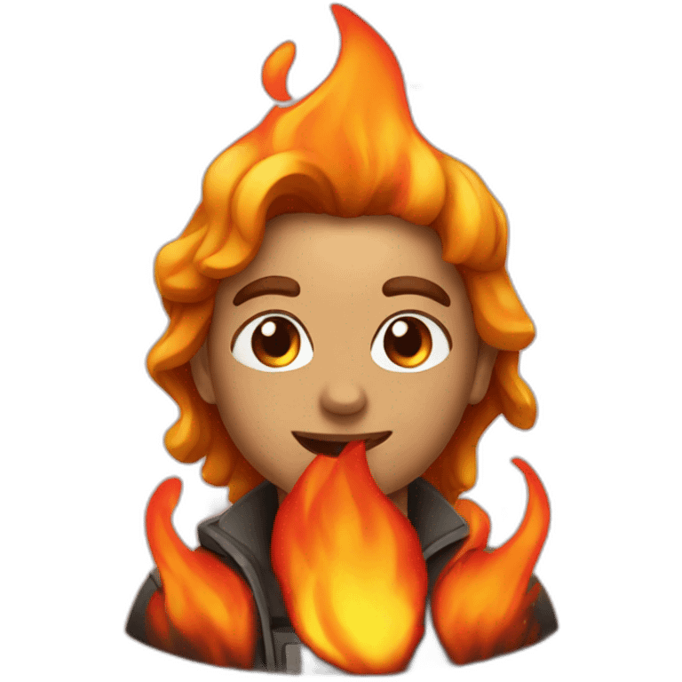 Fire love emoji