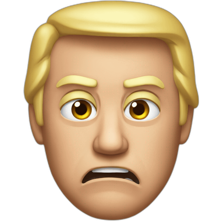 angry trump emoji