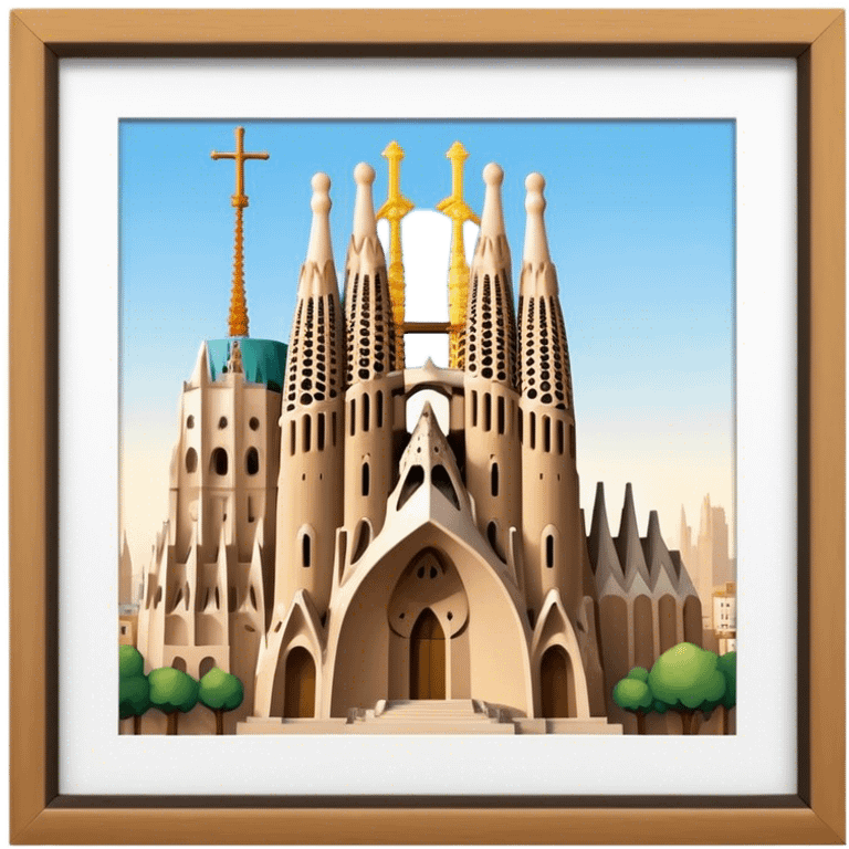 Sagrada familia emoji