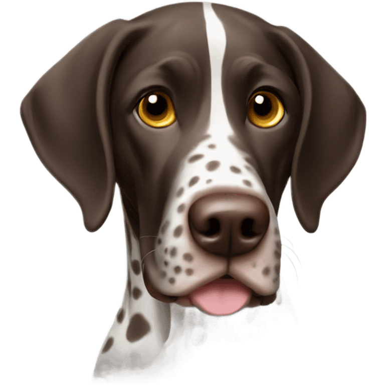 German short hair pointer  emoji