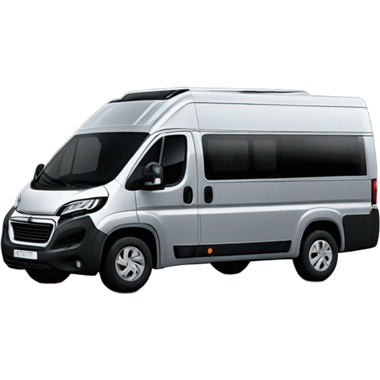 Peugeot Boxer L3H2 Campervan mit Fenster color: silver emoji