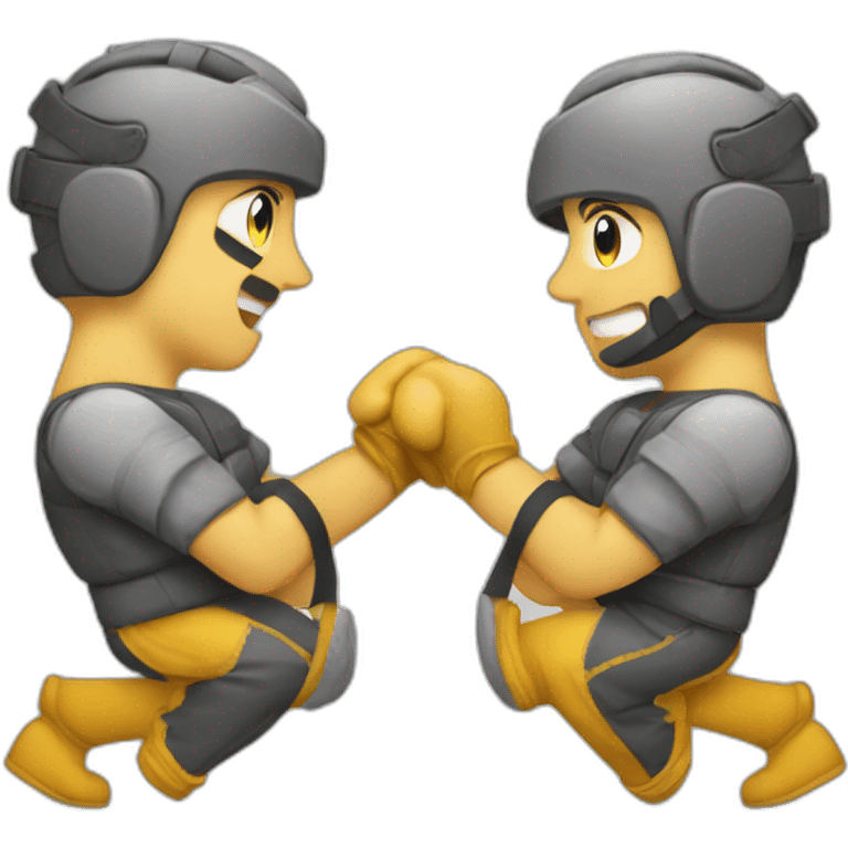 Kangoo fighting emoji