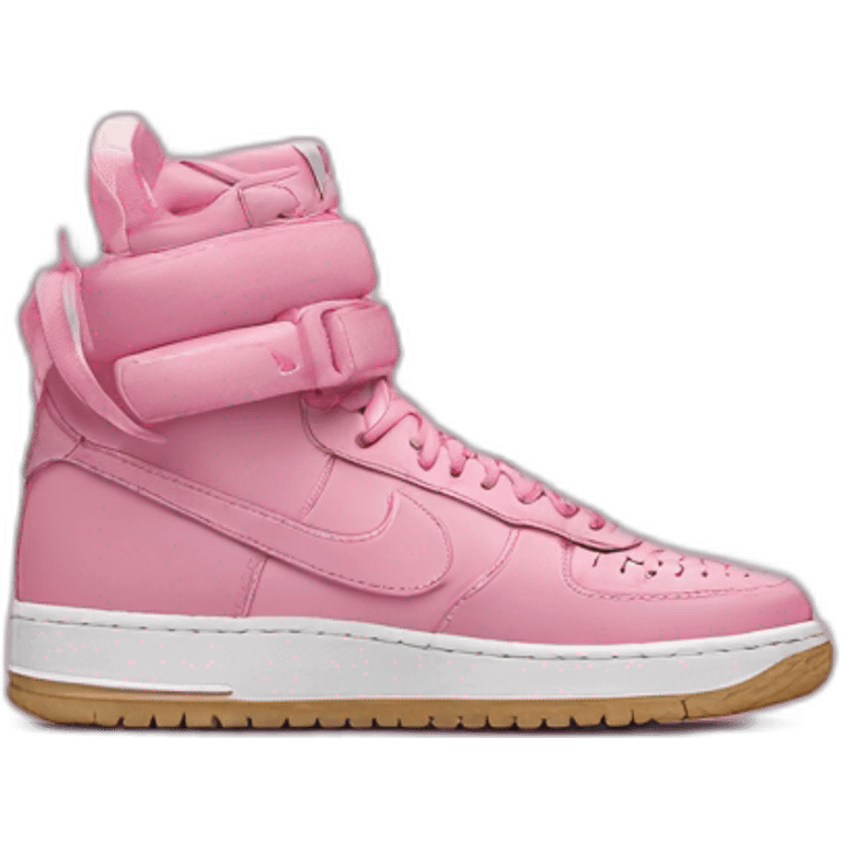 Pink Nike shoes emoji