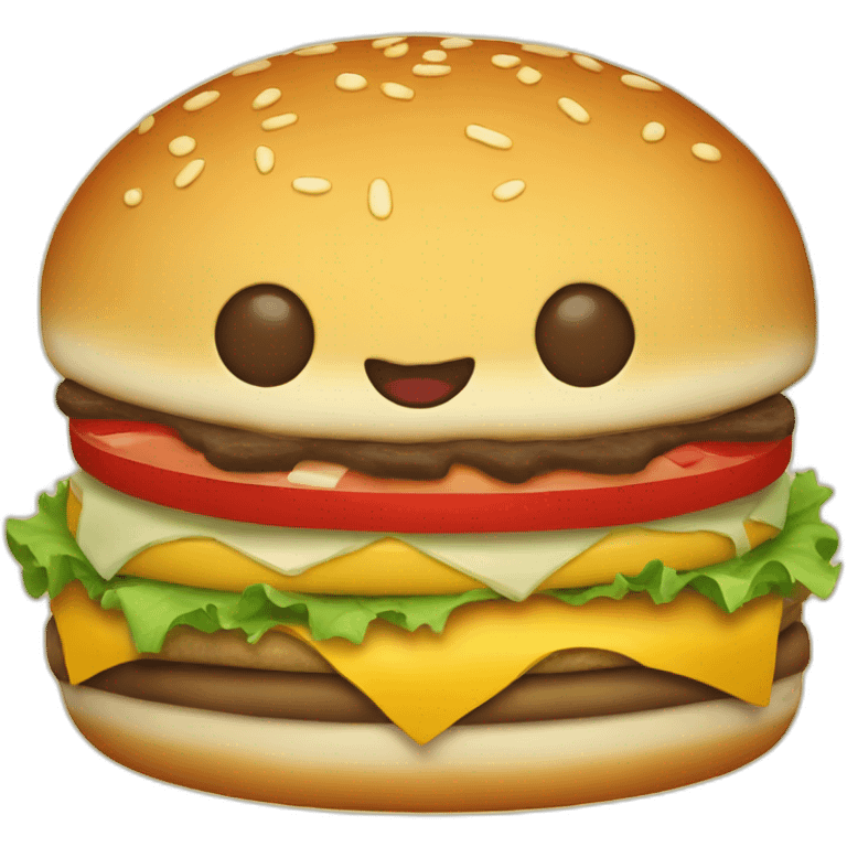 Cheeseburger emoji