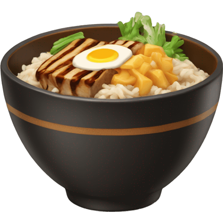 Teriyaki bowl  emoji