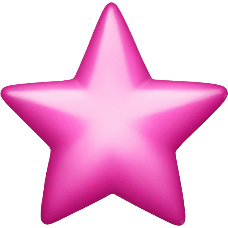 Pink star  emoji