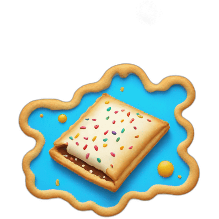 pop tart celebrating emoji