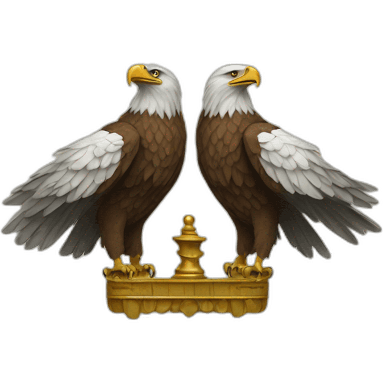 two-headed eagle emoji