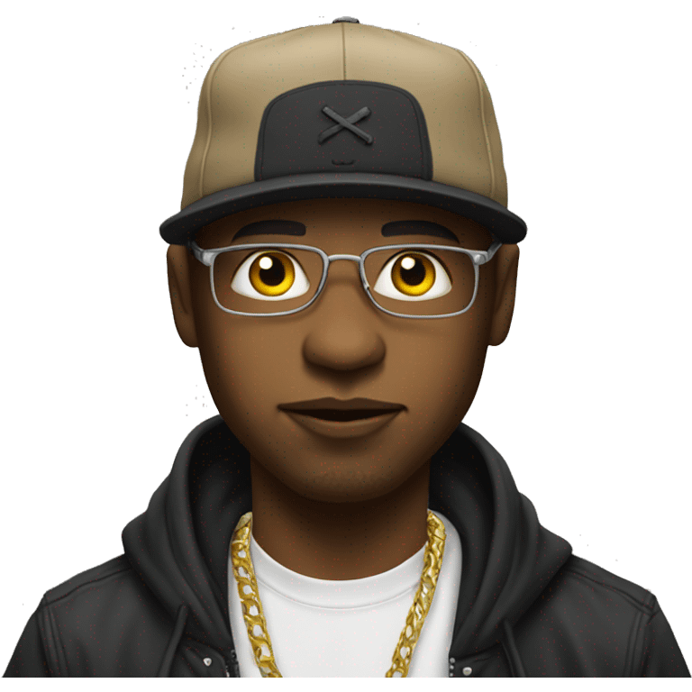 Gangsta rapper emoji