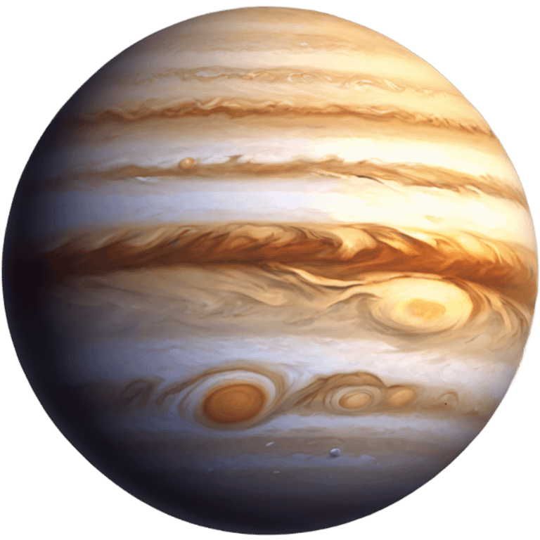 Realistic planet Jupiter  emoji