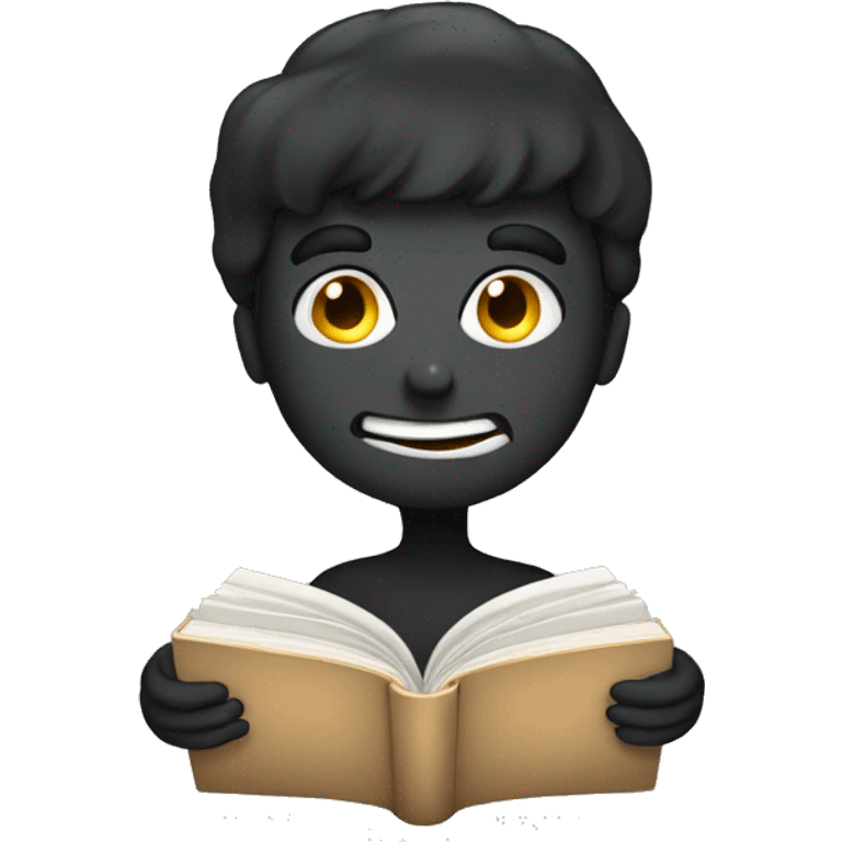 dark book emoji