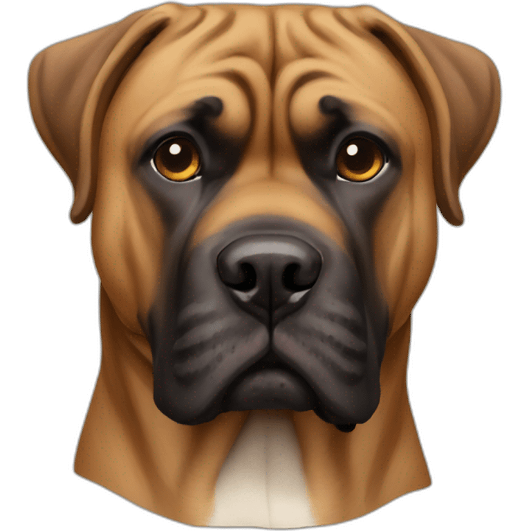 Bull mastiff emoji