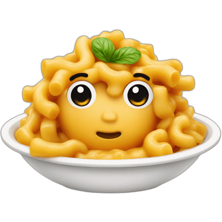 Kimchi Mac and cheese emoji