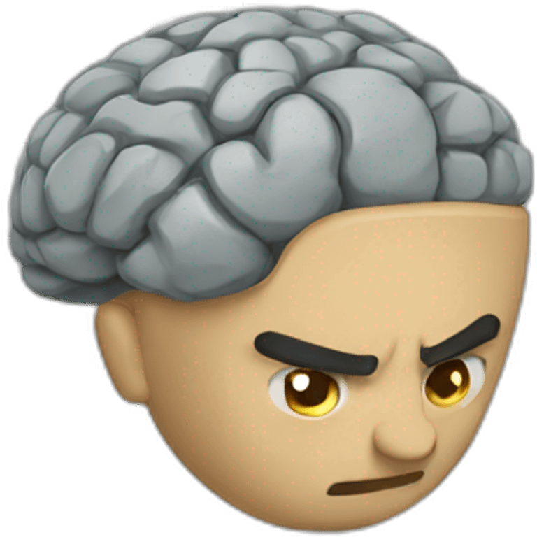 fighting-brains emoji