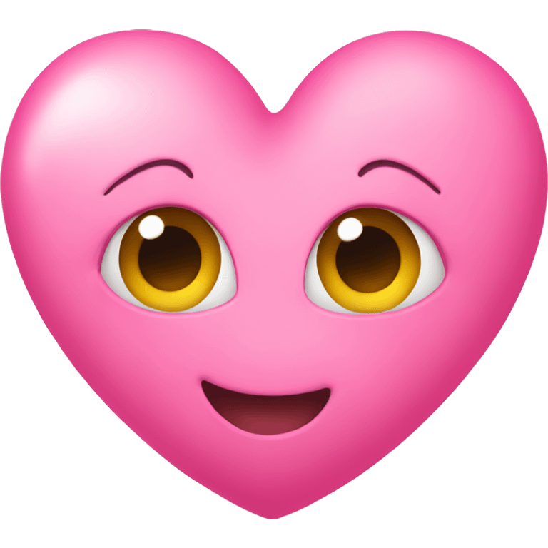 Pink heart  emoji