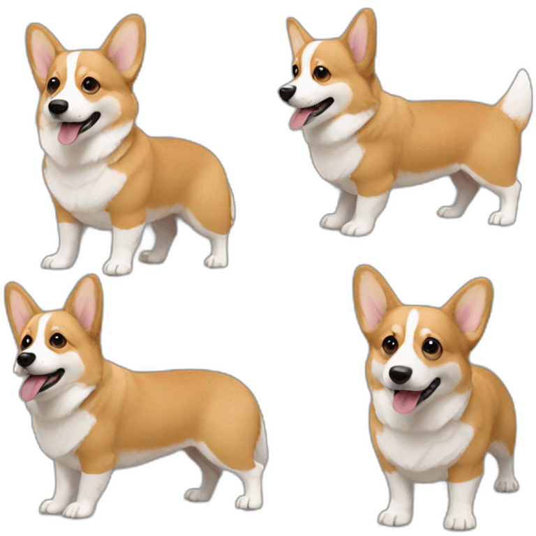 corgi style Star Wars emoji