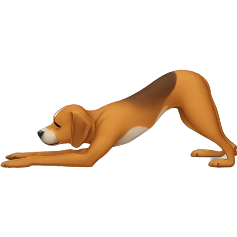 Downward dog emoji