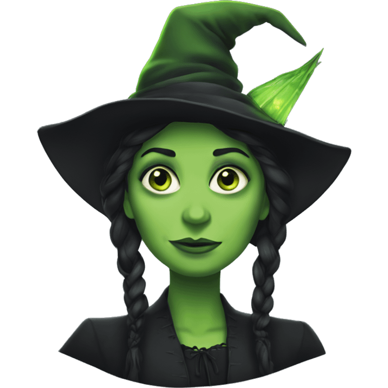 Elphaba from wicked emoji