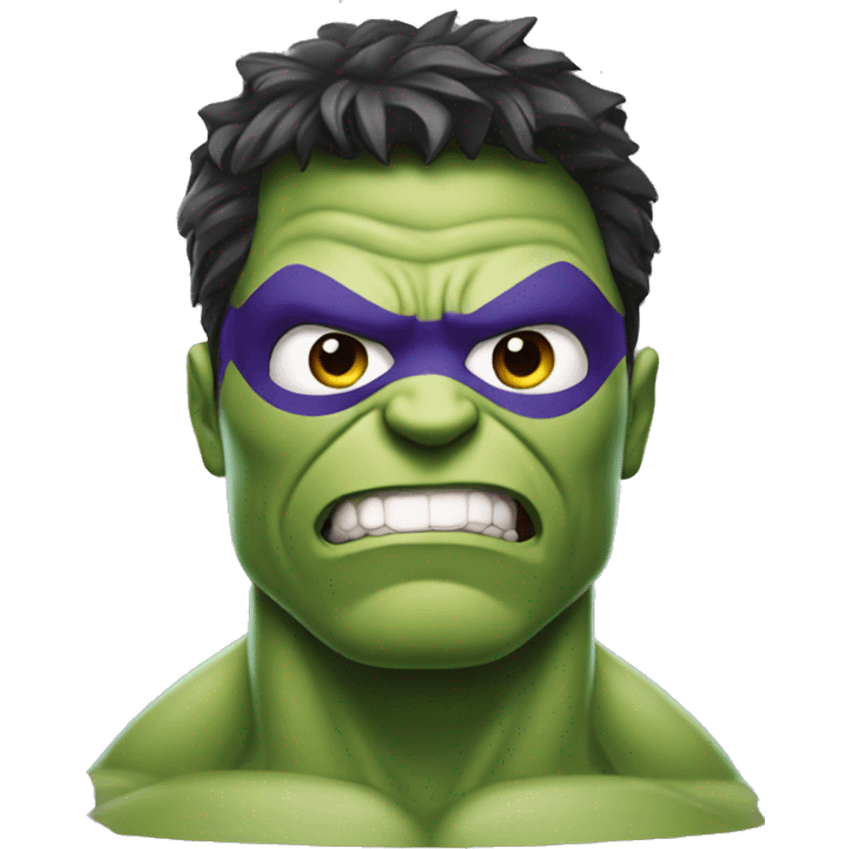 Hulk in a Spider-Man suit emoji