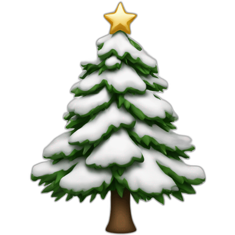 arbol de navidad blanco emoji