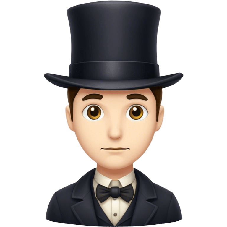 Detective with a tophat emoji