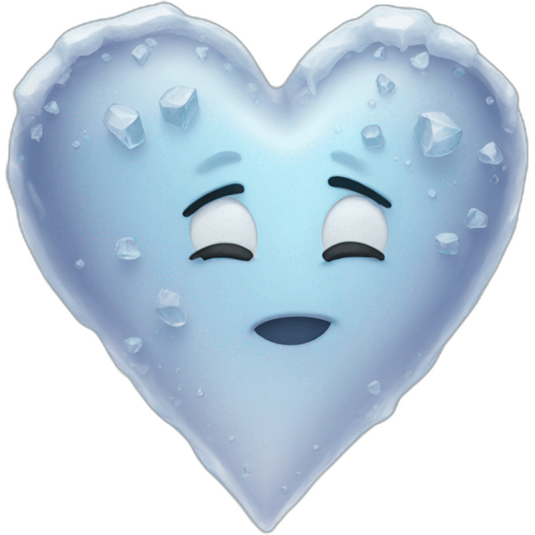 ice heart emoji