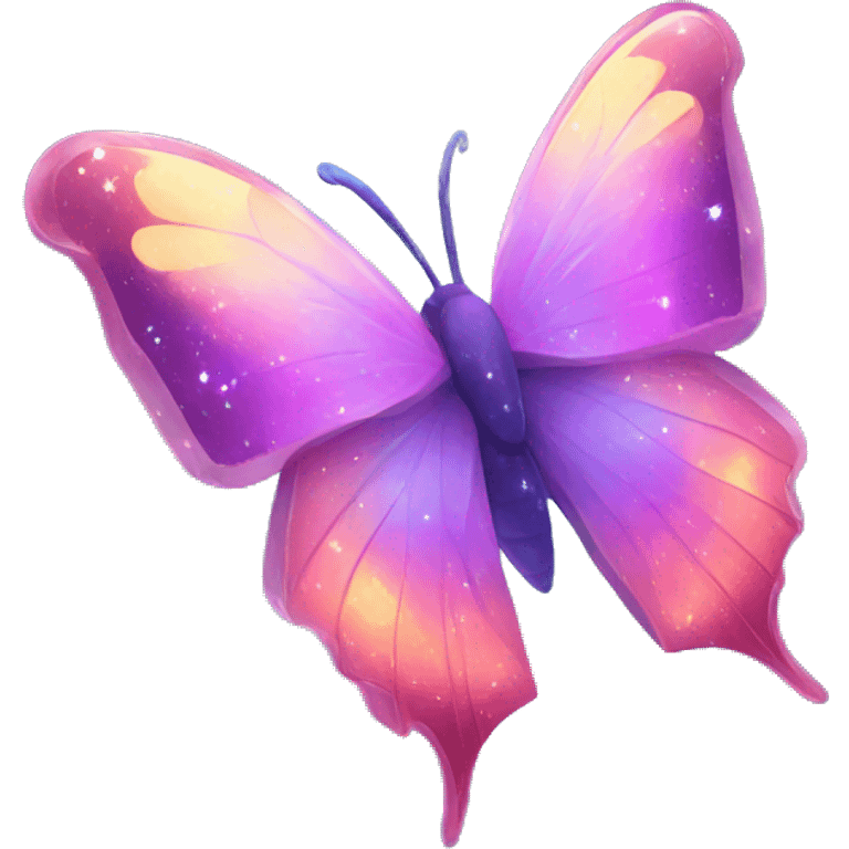 Nebula Crystal Butterfly emoji