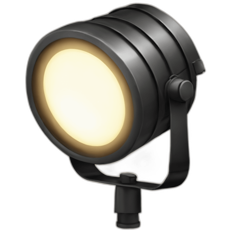 Stage light emoji